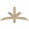 Ekena Millwork Davenport Rough Sawn Timber Gable Bracket, Douglas Fir, 48"W x 24"H x 4"D x 4"F, 12/12 Pitch GBW048X24X0404DAV00RDF - alternate 1
